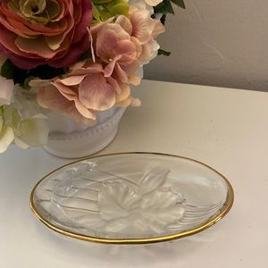 Beautiful Orchid Splendor Oval Candy Dish